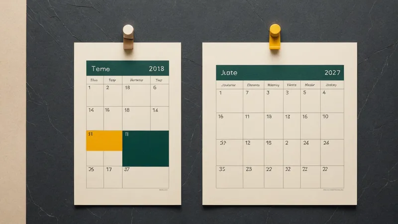 Calendar and document obligation tracking concept